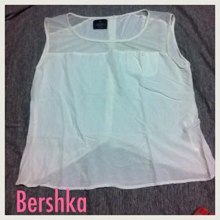 ベルシュカ(Bershka)のBershka 透けトップス(難有)(カットソー(半袖/袖なし))