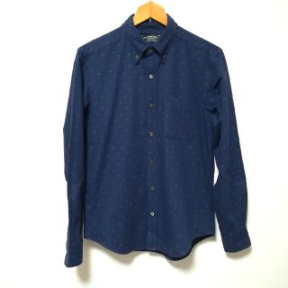 ユナイテッドアローズグリーンレーベルリラクシング(UNITED ARROWS green label relaxing)のGREEN  LABEL  RELAXING ドット織り長袖シャツS(シャツ)