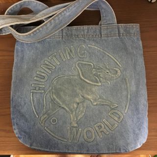 ハンティングワールド(HUNTING WORLD)のまりらん様専用 ハンティングワールド デニムバック(トートバッグ)