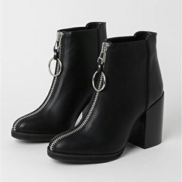 レディース期間限定値下げ中 MOUSSY ZIP UP ANKLE BOOTS  L