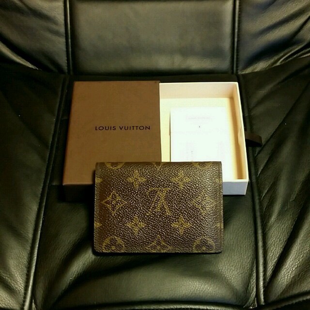 LOUIS VUITTON(ルイヴィトン)の正規★ルイヴィトン カードケース★中古 レディースのファッション小物(名刺入れ/定期入れ)の商品写真