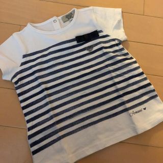 アルマーニ ジュニア(ARMANI JUNIOR)のアルマーニベビー 半袖Tシャツ(Ｔシャツ)