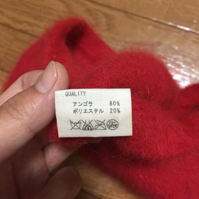 moussy(マウジー)のマウジー moussy ベレー帽 美品 レディースの帽子(ハンチング/ベレー帽)の商品写真