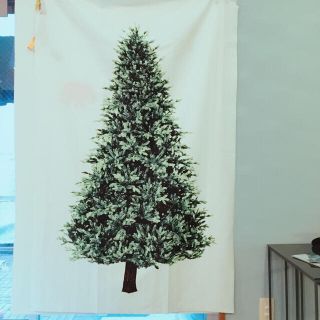 新品 クリスマスタペストリー 90cm✖️146cm(その他)