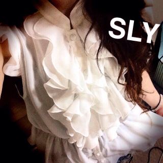 スライ(SLY)のmai様専用 SLY♡ペプラム♡ブラウス(シャツ/ブラウス(半袖/袖なし))