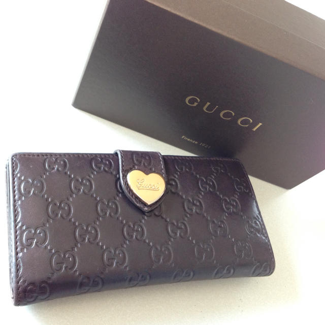 Gucci(グッチ)のグッチ♡ハート 長財布 レディースのファッション小物(財布)の商品写真