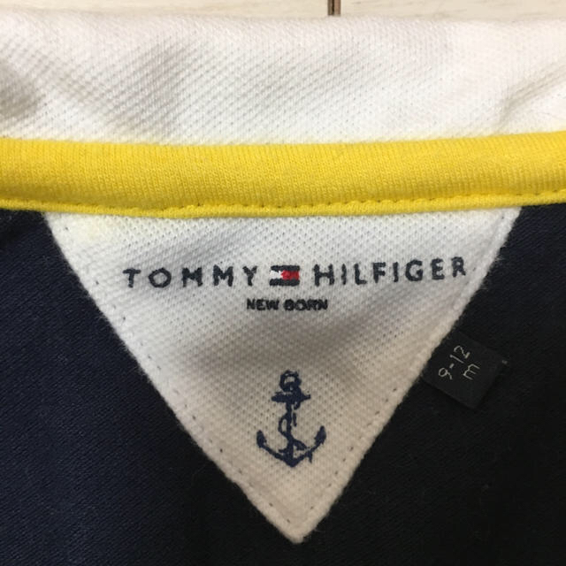 TOMMY HILFIGER(トミーヒルフィガー)の【TOMMY HILFIGER】9M-12M 80cm  カバーオール 男の子 キッズ/ベビー/マタニティのベビー服(~85cm)(カバーオール)の商品写真