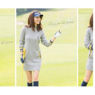 キャロウェイゴルフ(Callaway Golf)の新品！新作！ワンピース♡お値下げ可能！Kissonthegreen(ひざ丈ワンピース)