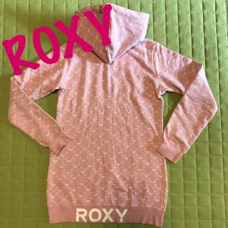 ロキシー(Roxy)のロキシー  ロング ジップアップ パーカー スウェット(パーカー)