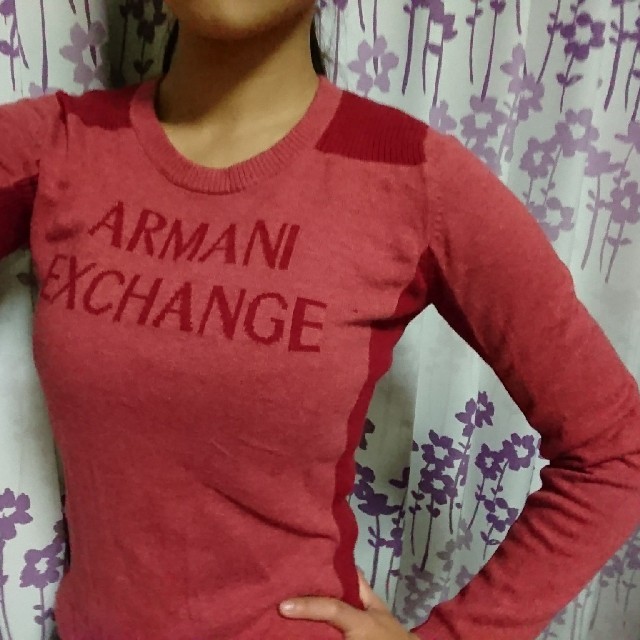 ARMANI EXCHANGE(アルマーニエクスチェンジ)のarmani exchange 薄手セーター レディースのトップス(ニット/セーター)の商品写真