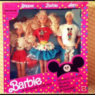 バービー ミッキー キャラクターグッズの通販 4点 | Barbieのエンタメ 