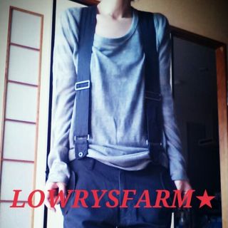 ローリーズファーム(LOWRYS FARM)の値下げ！LOWRYSFARM透けトップス(カットソー(長袖/七分))