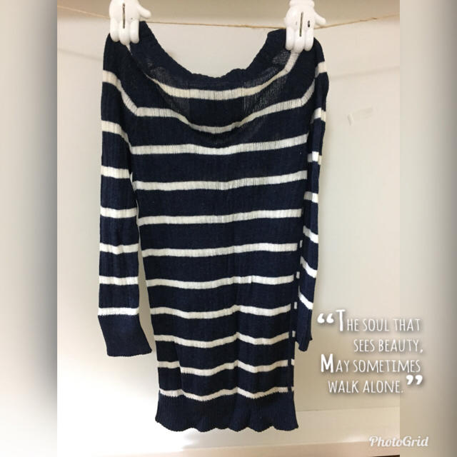 Abercrombie&Fitch(アバクロンビーアンドフィッチ)のabercrombieニットLサイズ キッズ/ベビー/マタニティのキッズ服女の子用(90cm~)(ニット)の商品写真