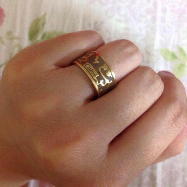 Chloe(クロエ)のchloe♡リング💍再値下げ！！ レディースのアクセサリー(リング(指輪))の商品写真