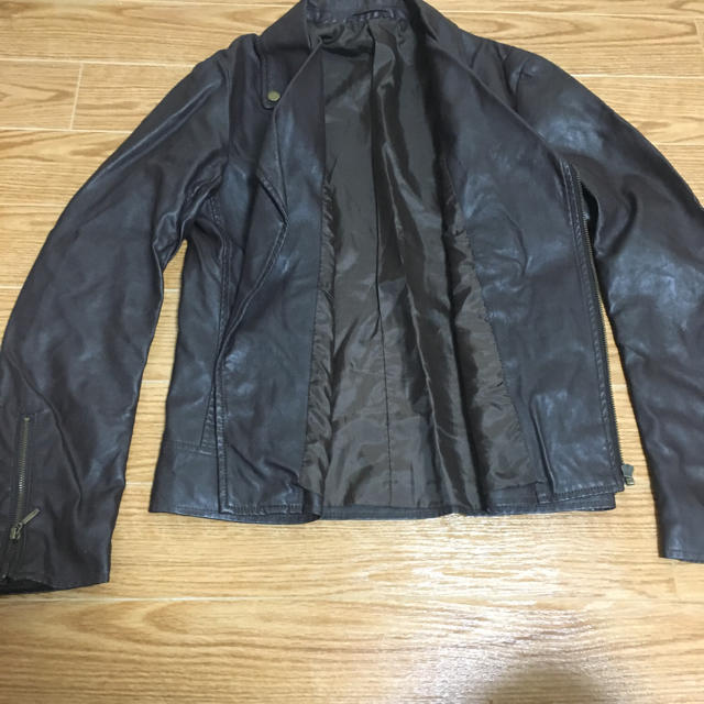 GU(ジーユー)のジャケット レディースのジャケット/アウター(ライダースジャケット)の商品写真