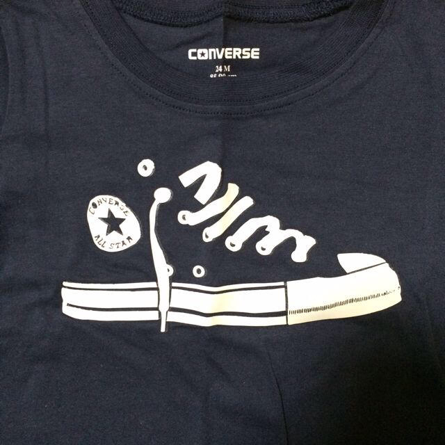 CONVERSE(コンバース)の新品 コンバース Tシャツ 90cm キッズ/ベビー/マタニティのキッズ服男の子用(90cm~)(その他)の商品写真