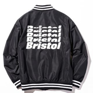 ソフ(SOPH)の定価以下！FCRB ブラックM STADIUM BLOUSON スタジャン(スタジャン)