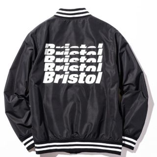 ソフ(SOPH)の定価以下！FCRB ブラックL STADIUM BLOUSON スタジャン(その他)