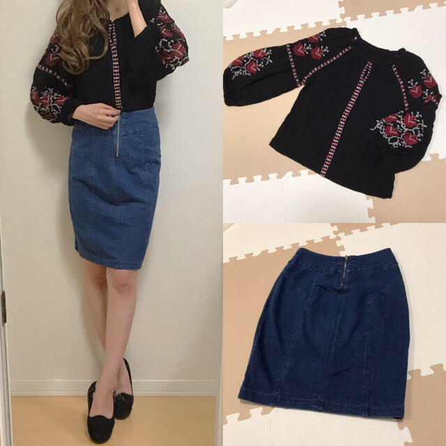 スプレイプレミアム 刺繍トップス リゼクシー スカート デュラス リエンダ系 | フリマアプリ ラクマ