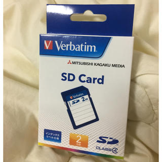 ミツビシ(三菱)の《送料込》【新品】SD Card (2GB) -Verbatim-(その他)