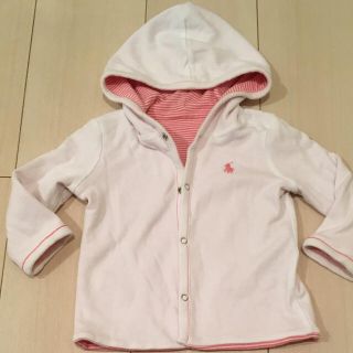 ラルフローレン(Ralph Lauren)のラルフローレン リバーシブルパーカー 6M 70cm(カーディガン/ボレロ)