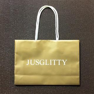 ジャスグリッティー(JUSGLITTY)のJUSGLITTY ジャスグリッティー　ショップ袋 ショッパー 紙袋 　ブランド(ショップ袋)