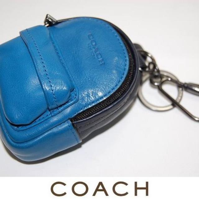 COACH - コーチ レザー ミニリュック キーホルダー 小物入れ バッグ