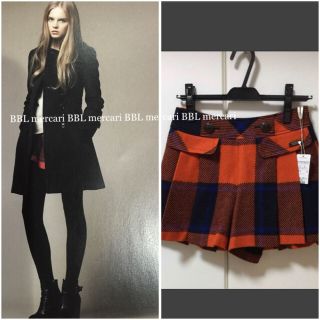 バーバリーブルーレーベル(BURBERRY BLUE LABEL)の新品 バーバリー ブルーレーベル カタログ掲載 キュロット スカート パンツ(キュロット)