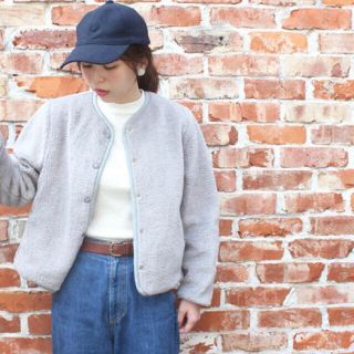 ドットアンドストライプスチャイルドウーマン(Dot&Stripes CHILDWOMAN)のdot&stripes childwoman ショートボアブルゾン(ブルゾン)