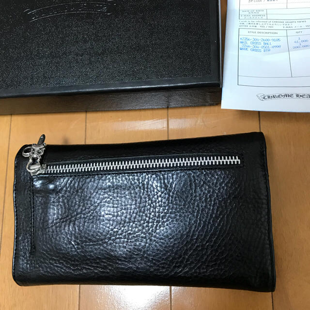 Chrome Hearts(クロムハーツ)のつかさ様専用クロムハーツ 美品 財布 wave chromehearts メンズのファッション小物(長財布)の商品写真