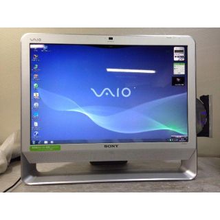 ソニー(SONY)のソニー　VAIO ブルーレイ　光沢大画面(デスクトップ型PC)