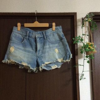 アパートバイローリーズ(apart by lowrys)のデニムショートパンツ(ショートパンツ)