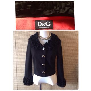 ディーアンドジー(D&G)のD&G フリル ジャケット(テーラードジャケット)