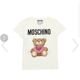 確実本物　即完売モスキーノ　ベアロゴTシャツ　新品未使用　レアサイズ36
