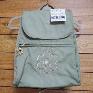 モスキーノ(MOSCHINO)のMOSCHINO ナイロンリュック （ペンケース付き）(リュック/バックパック)