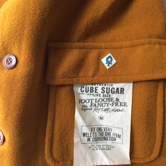 CUBE SUGAR(キューブシュガー)の未使用★CUBE SUGAR コート レディースのジャケット/アウター(ダッフルコート)の商品写真