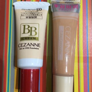 セザンヌケショウヒン(CEZANNE（セザンヌ化粧品）)のセザンヌ BBクリームとチューブコンシーラー(BBクリーム)