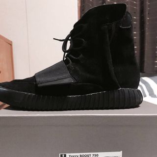 アディダス(adidas)のyeezy boost 750 黒 30㎝(スニーカー)