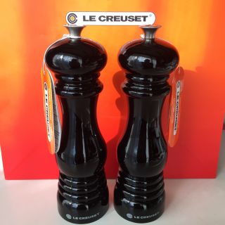 ルクルーゼ(LE CREUSET)の☆まろ様☆ ルクルーゼ ソルト & ペッパー ミル ブラック(テーブル用品)