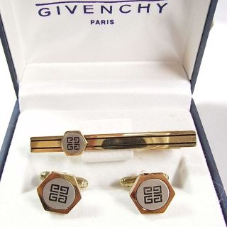 ジバンシィ(GIVENCHY)の★本物正規ジバンシィ　ロゴカフス＆ネクタイピン(カフリンクス)