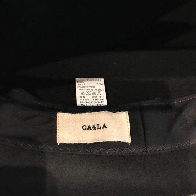 CA4LA(カシラ)のカシラ CA4LA ハット ブラック レディースの帽子(ハット)の商品写真