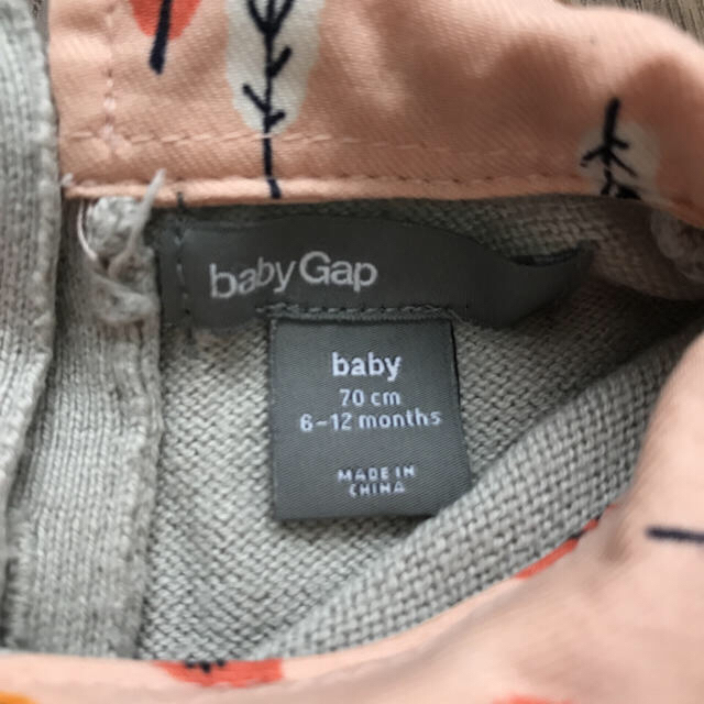 babyGAP(ベビーギャップ)のベビーギャップ ワンピース キッズ/ベビー/マタニティのベビー服(~85cm)(ワンピース)の商品写真