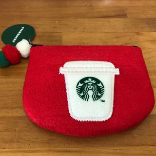 スターバックスコーヒー(Starbucks Coffee)の台湾 スターバックス クリスマス 小物入れ(コインケース)