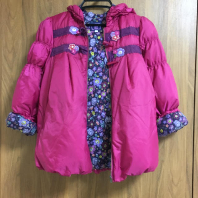 ANNA SUI mini(アナスイミニ)のANNA SUI MINI ダウン140センチ キッズ/ベビー/マタニティのキッズ服女の子用(90cm~)(コート)の商品写真