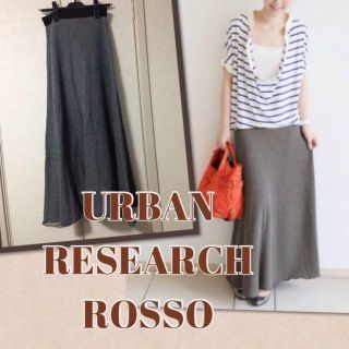 アーバンリサーチ(URBAN RESEARCH)のROSSO スウェットマキシスカート(ロングスカート)