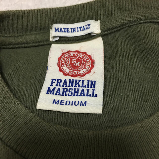 FRANKLIN&MARSHALL(フランクリンアンドマーシャル)の【kikirara様専用】フランクリンマーシャル ロンT Mサイズ メンズ  メンズのトップス(パーカー)の商品写真