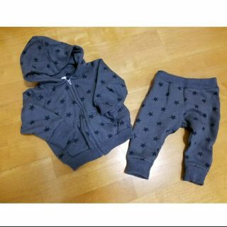 プチバトー(PETIT BATEAU)の(最終値下げ)プチバトー　★柄セットアップ(トレーナー)