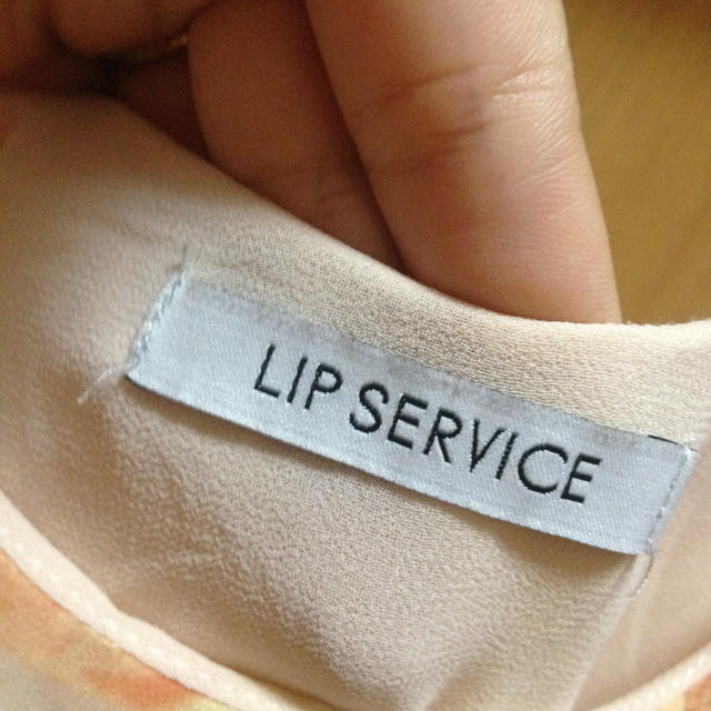 LIP SERVICE(リップサービス)のローズシフォンタンク♡ レディースのトップス(タンクトップ)の商品写真