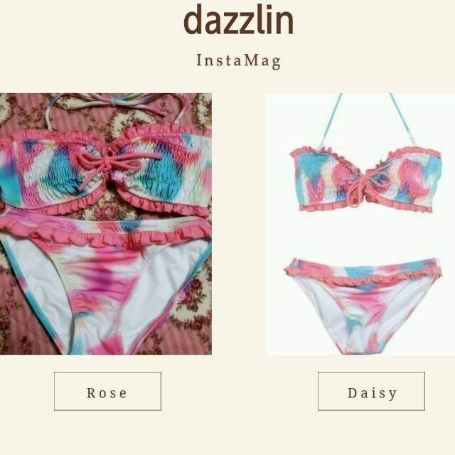 dazzlin(ダズリン)のdazzlin新品♡フリルビキニ レディースの水着/浴衣(水着)の商品写真