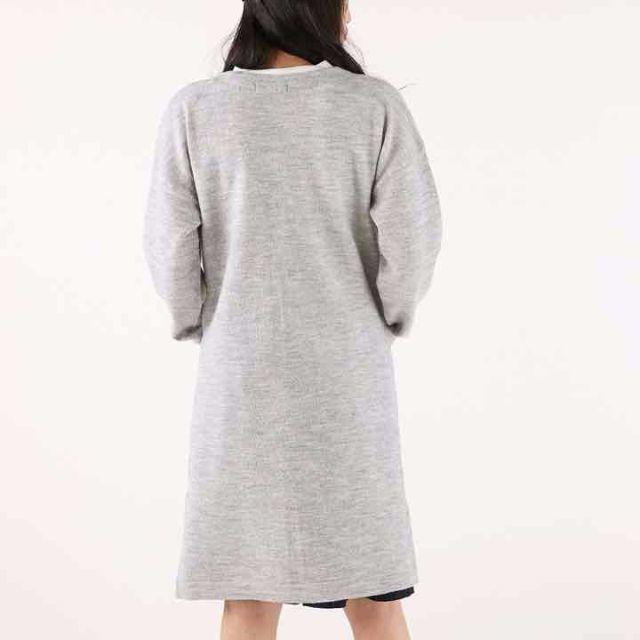 moussy(マウジー)のMOUSSY OVER-WASHED WOOL LONG CDK レディースのトップス(カーディガン)の商品写真